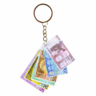 GANTUNGAN KUNCI UANG EURO (48 pcs)