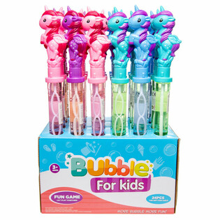 Tongkat Gelembung Sabun Unicorn Besar 38 cm dalam Display (24 pcs)