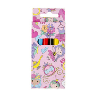 Set Pensil Warna 6 Pcs - Princess (24 pcs)