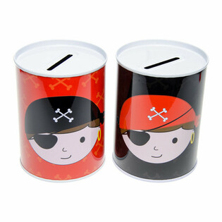 Celengan Kaleng Bajak Laut (12 pcs)
