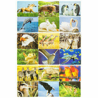 MIX Puzzle Hewan Kecil (72 pcs)