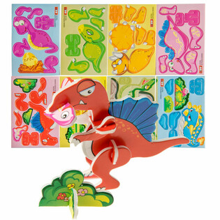 Puzzle 3D Dinosaurus (48 pcs)