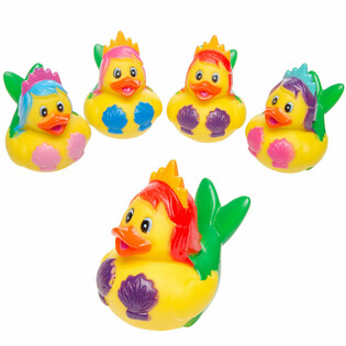 Mainan Bebek Mandi Mermaid Mix - 5x5 Cm. (4 Pcs)