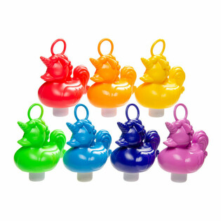 Bebek Pancing Unicorn - Campuran Warna - 12 Cm (21 pcs)