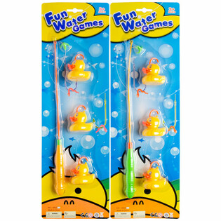 Permainan Memancing Bebek dengan 3 Bebek (12 pcs)