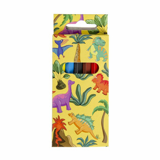 Set Pensil Warna 6 Pcs - Dinosaurus (24 pcs)