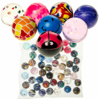 Mix Bola Bekel / Bola Pantul &Oslash; 3.2 cm (50 pcs)