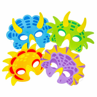 MASKER FOAM DINOSAURUS MIX (60 pcs)