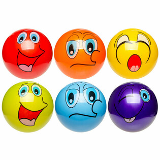 Bola Wajah Ceria &Oslash; 23 cm (10 pcs)