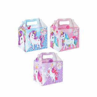 KOTAK MENU ANAK – UNICORN – 14 x 9,5 x 18 cm (12 pcs)