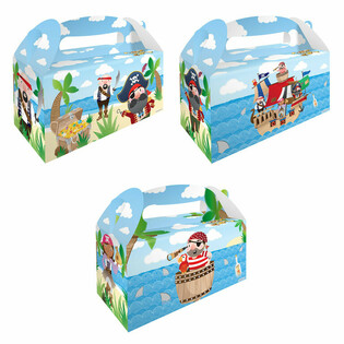 Menubox &ndash; Bajak Laut &ndash; 22.5 x 9.5 x 18 cm (12 pcs)