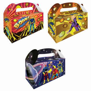 Kotak Menu – Super Hero – 22,5 x 9,5 x 18 Cm (12 pcs)