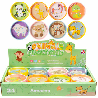 Game Kesabaran Hewan Ceria dalam Display (24 pcs)
