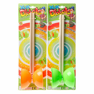 Mainan Diabolo Kemasan Kartu (6 Pcs)