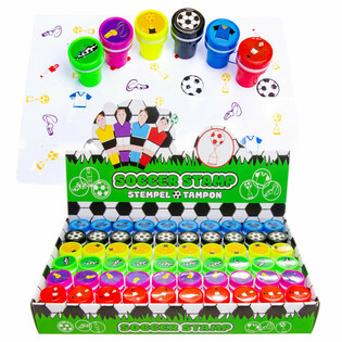 STEMPEL PEMAIN SEPAK BOLA DALAM DISPLAY (60 pcs)