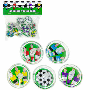 Gasing Pemain Bola (12 pcs) | Grosir Mainan