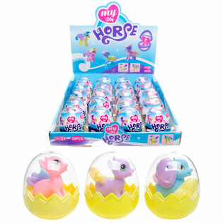 Mainan My Little Horse dalam Telur Kejutan + Display (20 Pcs)