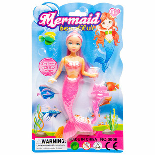 BONEKA DUYUNG MERMAID DENGAN KARTU (12 pcs)