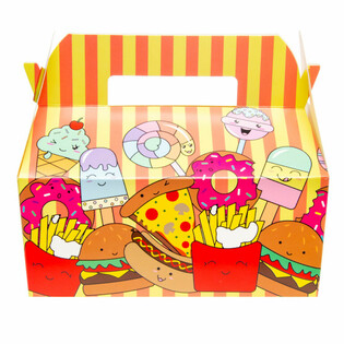 Kotak Menu Makanan Cepat Saji - 22.5 x 12 x 9.5 cm (24 pcs)