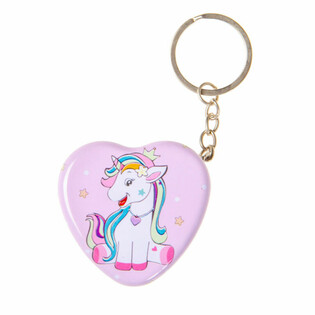 Gantungan Kunci Unicorn dengan Kotak Logam (24 pcs)