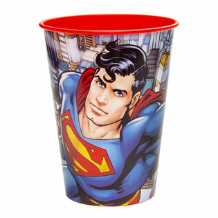 Gelas Minum / Gelas Es Krim Superman - 260 ml (12 pcs)