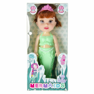 Boneka Putri Duyung (Mermaid) Lucu dalam Kotak, 18 cm (12 pcs)