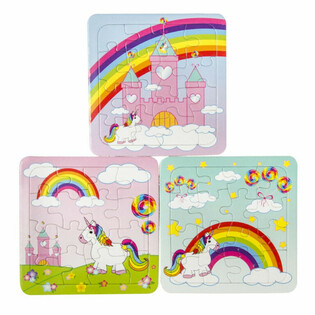 MIX Puzzle Unicorn - 14 x 14 cm (50 pcs)