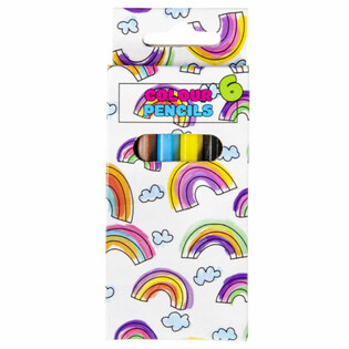 Set 6 Pensil Warna - Pelangi (24 pcs)