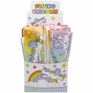 Mainan Pesawat Glider Gabus Unicorn Fighter Glider dalam Display Box (48 pcs)