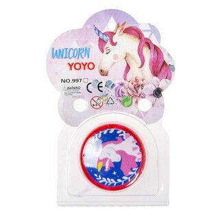 Yo-Yo Unicorn dengan Kartu (12 buah)
