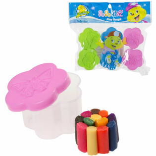 Set Lilin Mainan Playdough 6 Pot dalam Kemasan (1 pcs)