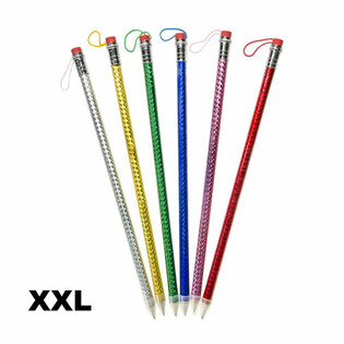 Pensil Glitter Jumbo Mega Besar (12 pcs)