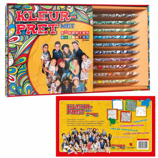 KINDEREN VOOR KINDEREN - Set Menggambar & Mewarnai (6 pcs)