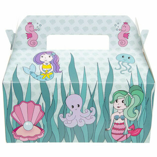 Kotak Menu Anak Mermaid - 22,5 x 12 x 9,5 cm (24 pcs)