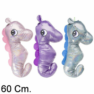 Boneka Kuda Laut Mewah Besar, 60 Cm - Campuran Warna (6 pcs)