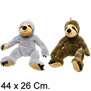 BONEKA SLOTH BESAR, 44 CM - WARNA CAMPURAN (6 PCS)