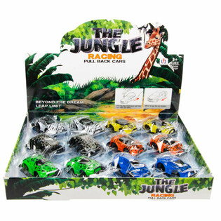 MOBIL JUNGLE PULL BACK DALAM DISPLAY (12 buah)