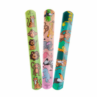 Gelang Slap Motif Hewan Liar (36 pcs)