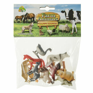 Set 12 Pcs Mainan Figur Hewan Peternakan