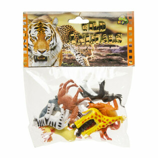 Mainan Figur Hewan Liar 12 Pcs (Isi 12)
