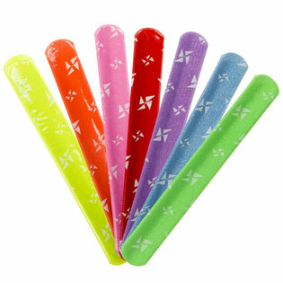 GELANG SLAP MIX WARNA NEON (36 pcs)
