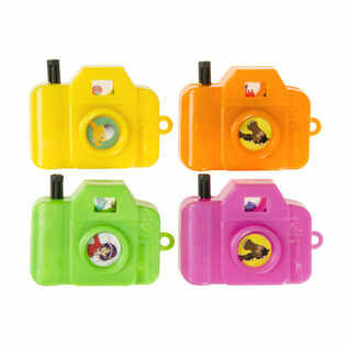 KAMERA SLIDE MAINAN UNTUK UNDIAN - MIX WARNA (36 pcs)
