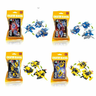 STAR WORLD - Kantong Hadiah Mainan Balok Susun - (48 pcs)
