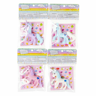 Mainan Unicorn dengan Lembar Stiker (48 pcs)