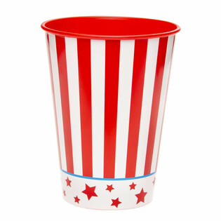 Gelas Minuman / Es Krim 'USA Popcorn' - 260 ml