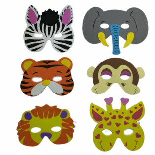 TOPENG FOAM - HEWAN LIAR (24 pcs)
