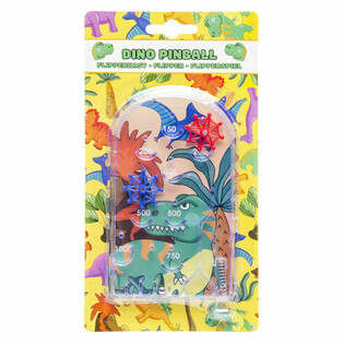 Permainan Pinball Dinosaurus - Dengan Kartu (12 Buah)
