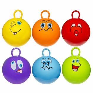 Bola Skippy Smiley (Bouncing Ball) - Diameter: 46 Cm (6 Pcs)