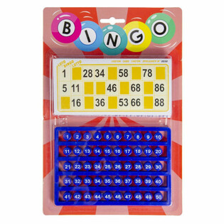 Set Permainan Bingo pada Kartu (6 pcs)