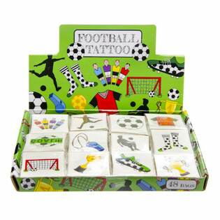 Tato Fun Sepak Bola - Display 48 Bungkus (12 Tato per bungkus)